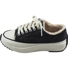 벨라노이 여성용 캔버스 겨울 키높이 운동화 스니커즈 4cm