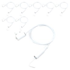 牆面軌道用T型掛勾, 白色, 8個