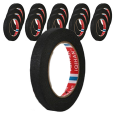 iQIHAN Dada 彩色紙膠帶 黑色 20 mm x 20 m, 16個