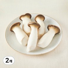친환경 뿌리가 손질된 새송이버섯, 400g, 2개