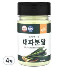 토종마을 대파 분말, 4개, 100g