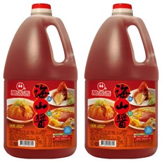 萬家香 海山醬 非基因改造黃豆, 4kg, 2桶