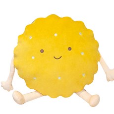 Potegar角色餅乾靠枕, 黃色的
