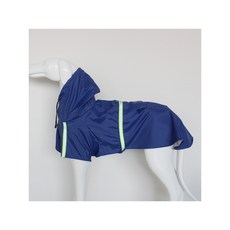 DM 狗用反光雨衣, 藍色
