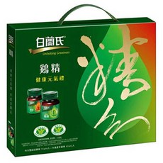 白蘭氏 健康元氣雞精禮盒, 含雙認證雞精與冬蟲夏草雞精, 1盒, 8瓶