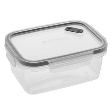Masterclass 長方 Tritan密封便當盒 1.5L 矽膠密封上蓋, 1個