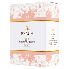 MIHONG 米鴻生醫 彈力膠原蛋白粉 閃耀蜜桃 4g, 20條, 1盒