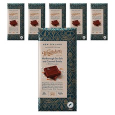 휘태커스 말보로 씨솔트 앤 카라멜 밀크초콜릿, 100g, 6개
