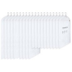 comet 衣物防塵套 白色 西裝用 10入+外套用 10入組, 1組