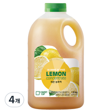 스위트컵 레몬 농축액, 1.8kg, 4개