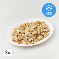 아라보감 자숙 바지락살 (냉동), 3개, 500g