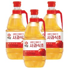 蘋果醋, 1.8L, 3個