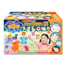 주영 아쿠아매직 사파리공룡월드 야광 만들기세트, 혼합색상, 1세트
