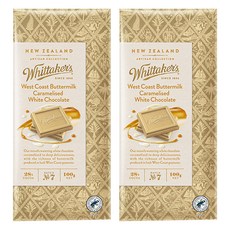 Whittaker's West Coast奶油焦糖白巧克力, 2塊, 100g