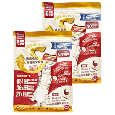 MAOUP 毛起來 無穀貓糧 S21 田園雞與秋刀魚, 護膚, 1.5kg, 2袋