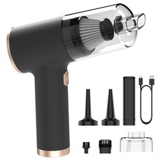 홈플래닛 2in1 차량용 50000rpm 무선 진공 컴팩트 청소기 & 에어건 세트, CPLB-WCBM01