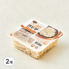 맑은물에 국내산 콩 얇은 면두부, 100g, 2개