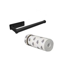 可洗式不織布廚房用抹布 樹葉圖案+捲筒架, 30張, 1捲