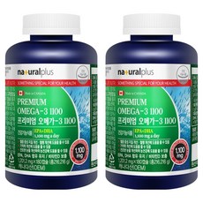 naturalplus 優質Omega-3膠囊, 180顆, 2罐