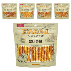 팜내츄럴 강아지 크런치 발포껌 S, 사사미, 280g, 5개