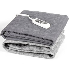 TERTON 可拆式外罩半超細纖維碳纖維電熱毯 CO-5076, 大(135 x 180 cm), 單一顏色