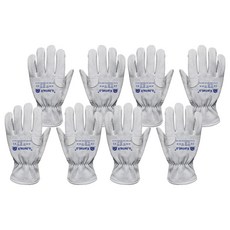 KameLo 工作手套 707-W, 4套, 白色