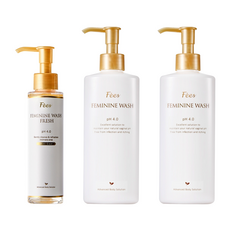 Fees BEAUTE 孕期生理期日常護理組 女性私密護潔露 溫和清潔, 1組, 250ml