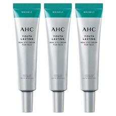 AHC 유스래스팅 리얼 아이크림 포 페이스, 35ml, 3개