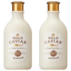 스킨푸드 골드 캐비어 이엑스 에멀전, 145ml, 2개
