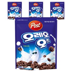 Post Oreo O's棉花糖麥片, 250g, 4包