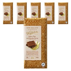 Whittaker's Nelson Pear麥蘆卡蜂蜜牛奶巧克力, 100g, 6塊