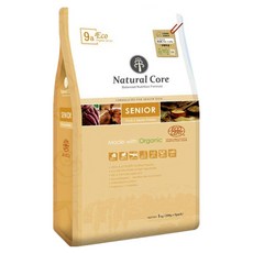 네츄럴코어 강아지 에코9 기능성사료 시니어, 오리, 1kg, 1개