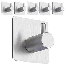 리버그린 접착식 3M 강력 부착걸이 1구, 6개