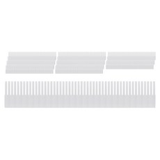 모아시스템즈 서랍장용 칸막이 대형, 화이트, 12개