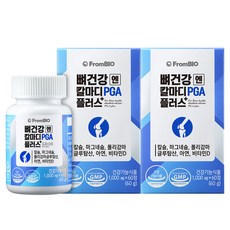 FromBIO 骨骼保健是鈣鎂維他命D PGA Plus 60g, 60顆, 2個