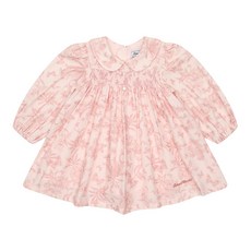 Tartine et Chocolat 嬰幼兒 GH Toile de Jouy 刷毛連身裙