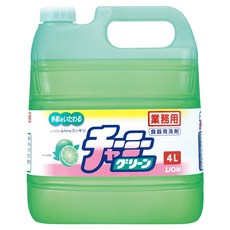 LION 獅王 業務用 濃縮洗碗精 萊姆香 綠色, 4000ml, 1桶