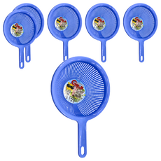 GIMI 吉米 拿手網 6個裝 PP材質 耐熱100°C 耐冷-20°C 1.5L容量 台灣製造, 顏色隨機, 1組