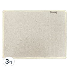 따스넉 고양이 따그릉 스크래쳐, 크림아이보리, 3개