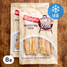 바베큐 오징어 (냉동), 100g, 8봉