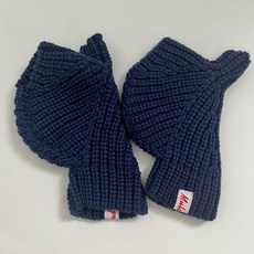 페이퍼먼츠 여성용 릴리 퓨어 반손 핸드 워머 니트 장갑 12470