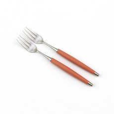 보겐 국내생산 르비앙 샤틴 커트러리 티포크, 캐롯, 2개