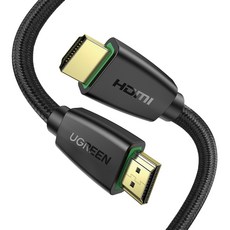 UGREEN 綠聯 編織高級HDMI V2.0螢幕線, 1個, 3m