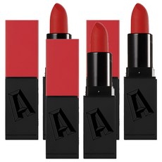 1989 CHOSUNGAH BEAUTY The Satin 唇膏, 3個, Awesome Red, 3.5g