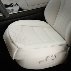 AIMBAN B-Slim 1.2cm 薄型車用坐墊 側邊夾, 冰川白, 1個