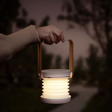 케이빌 LED 감성랜턴 무드등 SOOM-LP20LS, 화이트