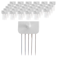 KOKKOPIN 檸檬藝術有限公司 直代釘, 白色, 36個