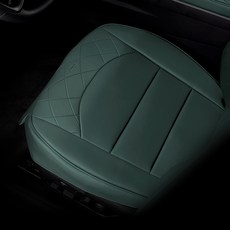 AIMBAN B-Slim 1.2cm 薄型車用坐墊 側邊夾, 綠色, 1個