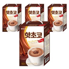 Damtuh 丹特 原味熱巧克力沖泡粉, 20g, 50條, 4盒