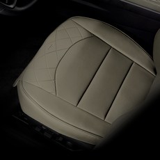 AIMBAN B-Slim 1.2cm 薄型車用坐墊 側邊夾, 褐灰色, 1個